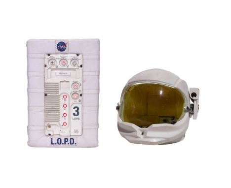 LOCKOUT (2012) - Snow's (Guy Pearce) Screen-matched Light-up Spacesuit Helmet and Portable Life Support System - Snow's (Guy 