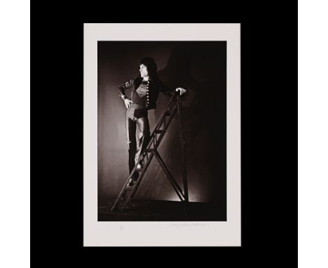 QUEEN - The Rockarchive Collection: Limited Edition Freddie Mercury Print by Johnny Dewe Mathews, Studio Shoot, 1975 - A limi