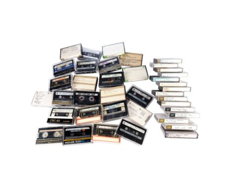 PRINCE - The Dr. Fink Collection: Collection of 39 Prince Archival Cassette Tapes c. 1979 - 1990 - A collection of 39 cassett