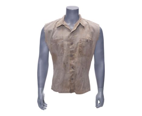 THE FAST AND THE FURIOUS (2001) - Dominic Toretto's Stunt Sleeveless Shirt - Dominic Toretto's stunt sleeveless shirt from Ro
