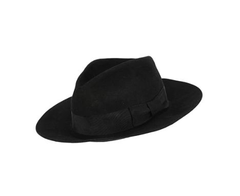 MICHAEL JACKSON - Michael Jackson's Victory Tour Stage-worn Fedora - Michael Jackson's stage-worn fedora from the Jacksons' 1