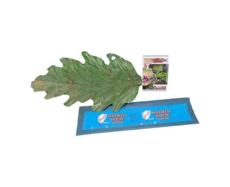 LITTLE SHOP OF HORRORS (1986) - Lyle Conway Collection: Full-size Audrey II "Mean Green Mother" Puppet Head Leaf and Growing 