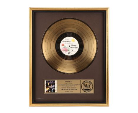 PRINCE AND THE REVOLUTION - The Dr. Fink Collection: "Purple Rain" Album Gold Disc - A gold disc presented to Matt Fink to co