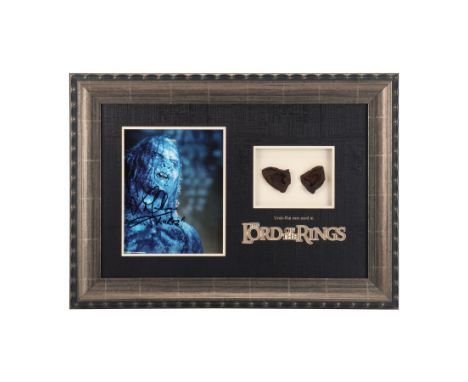 THE LORD OF THE RINGS: THE FELLOWSHIP OF THE RING (2001) - Pair of Uruk-Hai Ears - A pair of uruk-hai ears from Peter Jackson