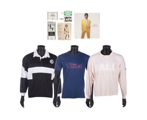 PRINCE AND THE REVOLUTION - The Dr. Fink Collection: Parade Tour Shirts, Backstage Passes, Tour Programme, Poster and Under t