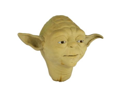STAR WARS: THE EMPIRE STRIKES BACK (1980) - Yoda Skin Reproduction Display Derived from Original Puppet Moulds with Nick Male