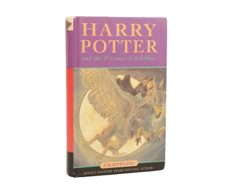 HARRY POTTER AND THE PRISONER OF AZKABAN (2004) - J.K. Rowling-Autographed Hardback Book - A hardback copy of Harry Potter an