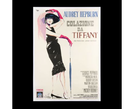 BREAKFAST AT TIFFANY'S (1961) - Italian Four-Foglio Poster - An exceptionally rare Italian Four-Foglio poster from the promot