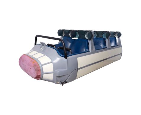 DISNEYLAND PARK - Space Mountain Ride Vehicle - A Space Mountain ride vehicle from Disneyland Park. First opened in 1977, Spa