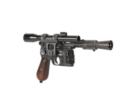 STAR WARS: A NEW HOPE (1977) - Master Replicas Han Solo Blaster Replica - A Master Replicas reproduction of Han Solo's (Harri
