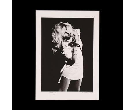 BLONDIE - The Rockarchive Collection: Limited Edition Debbie Harry Print by Lex Van Rossen, The Palladium New York, 1978 - A 