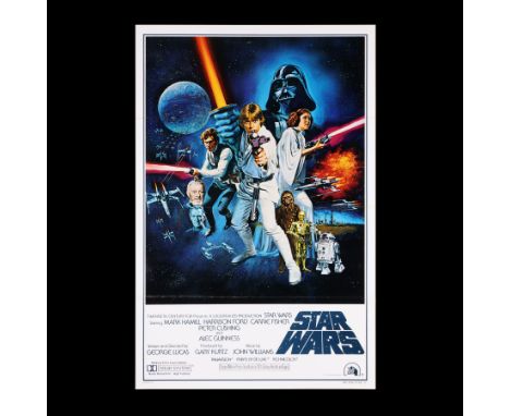 STAR WARS: A NEW HOPE (1977) - US One Sheet "Style C" Poster - A US One Sheet "Style C" poster from the promotion of George L