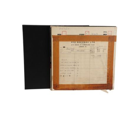 JIMI HENDRIX - The Patricia "Trixie" Sullivan Collection: Axis: Bold as Love Side "A" Stereo Mix Reel-to-Reel Tape - A tape f