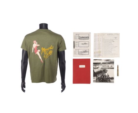 MEMPHIS BELLE (1990) - Collection of Printed Storyboards, Script, Crew T-Shirt, Bullet, Film Stills and Production Paperwork 
