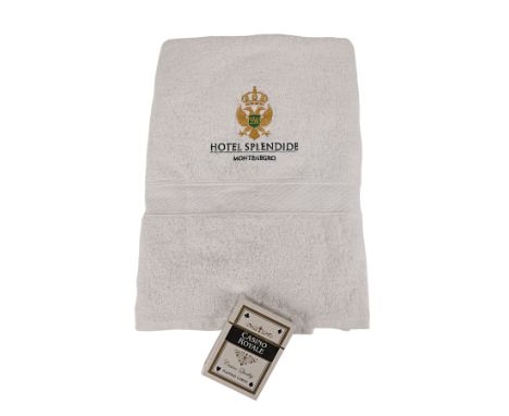 JAMES BOND: CASINO ROYALE (2006) - Playing Cards and Hotel Splendide Towel - A pack of playing cards and a Hotel Splendide to