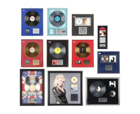 DOLLY PARTON - Nordoff and Robbins Collection: Eleven Female Artist Disc Awards - A collection of eleven platinum, gold and C