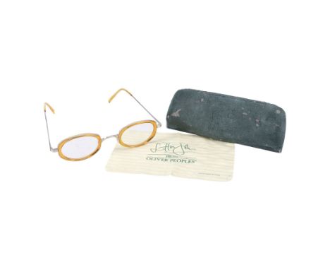 ELTON JOHN - Limited-Edition Elton John AIDS Foundation Oliver Peoples E.J. I Glasses - A pair of limited-edition E.J. I glas