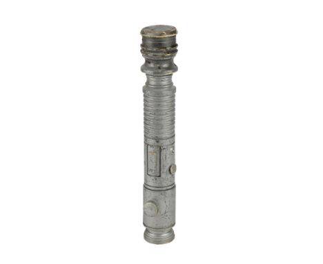 STAR WARS: ATTACK OF THE CLONES (2002) - Unfinished Ki-Adi-Mundi Lightsaber Hilt - An unfinished Ki-Adi-Mundi (Silas Carson) 