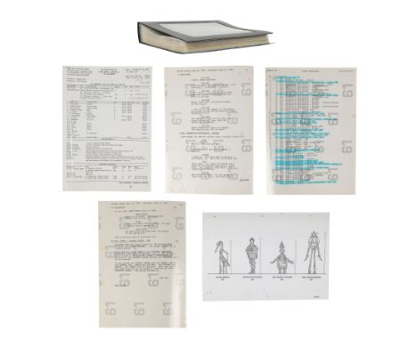 STAR WARS: THE PHANTOM MENACE (1999) - Script and Production Ephemera - A script and production ephemera from the production 