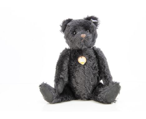 A Steiff limited edition black Teddy Bear Replica 1961,  196 of 1961, in original box with certificate, 2010 (a little dusty)