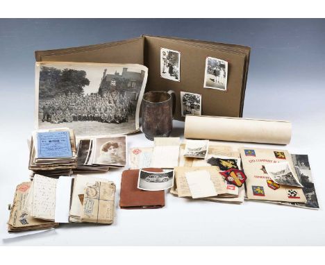 A collection of medals and ephemera relating to father and son Sydney Bond and Sydney Bond Jnr, comprising a group of items r
