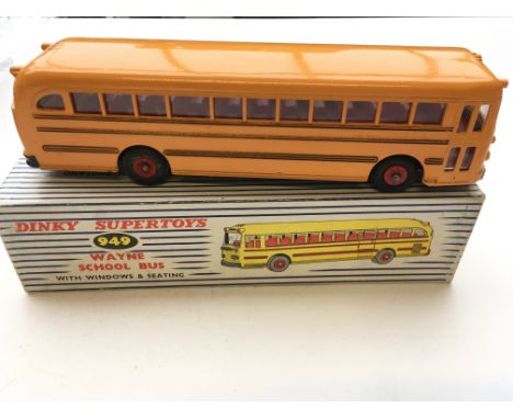 A Dinky Supertoys Wayne School bus boxed #949.