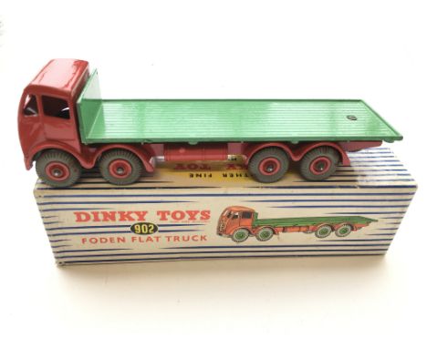 A Dinky Foden Flat truck boxed. #902
