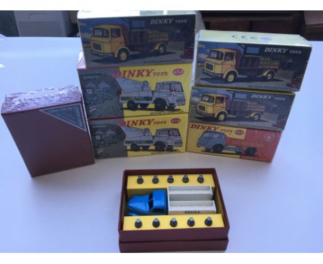 A Collection of Atlas Dinky Lorry's and trucks. All boxed.