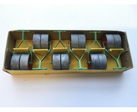 A Dinky toys Garden Roller trade box containing all 6 # 381 105A.