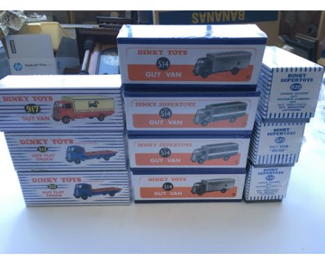 A collection of Atlas Dinky lorry's all boxed.
