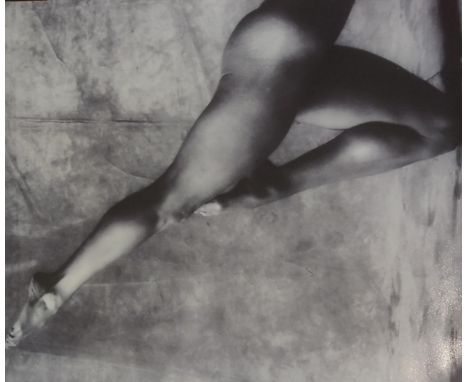 Robert Mapplethorpe original vintage negative of Lisa Lyon in 1981 with print