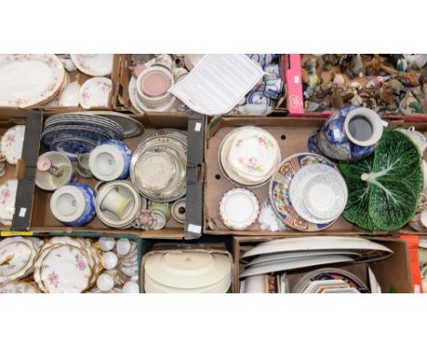 Three boxes of ceramics, to include a Royal Worcester 'Palissy Sierra' coffee service and part dinner service, other dinner w