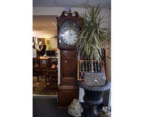 A longcase clock by G Sandema and Herstani 