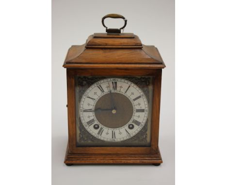 Garrard, walnut cased, small bracket clock