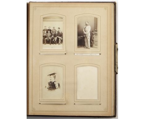 Portrait Cartes de Visite,  Hills & Saunders - Oxford University groups and individuals, with others including army officers,