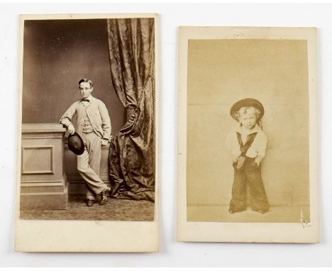 Portrait Cartes de Visite,  UK, children, including boys outside at school (2), boy in three poses (3), girl in prop rowing b