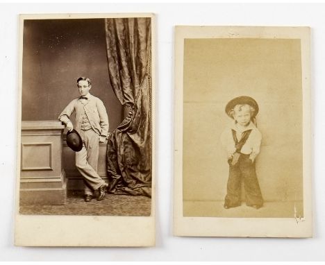 Portrait Cartes de Visite,  UK, children, including boys outside at school (2), boy in three poses (3), girl in prop rowing b