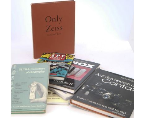 A Collection of Literature on Zeiss, including Zeiss Ikon Catalogue Numbers 1926-1972, Only Zeiss, the Contax Collectors Chec