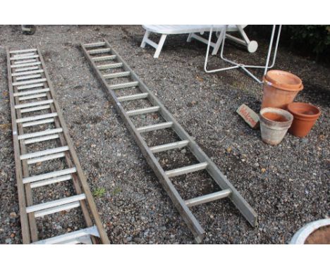 A aluminium ladder