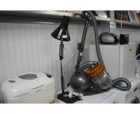 An Anglepoise style lamp 