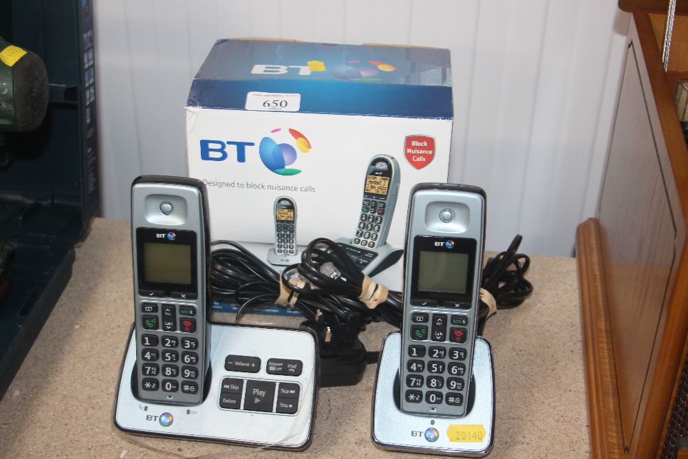 Two BT cordless phones
