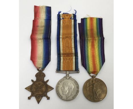 A WW1 1914 Star trio, awarded to 3-7312 Pte Norman Murray of the 2/ Seaforth Highlanders. To include: the 1914 Star, British 