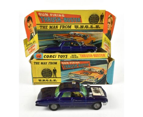 CORGI; two 497 The Man from U.N.C.L.E Gun Firing 'Thrush-Buster' Models, one boxed with pictorial display (lacking Waverly ri