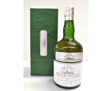WHISKY; a single bottle of 'The Old &amp; Rare Platinum Selection' Macallan Distillery Aged 27 Years (1976-2003) single cask 