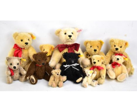 STEIFF; twelve modern bears including one with growler, height 28cm.Additional InformationEach bear with general wear, but in