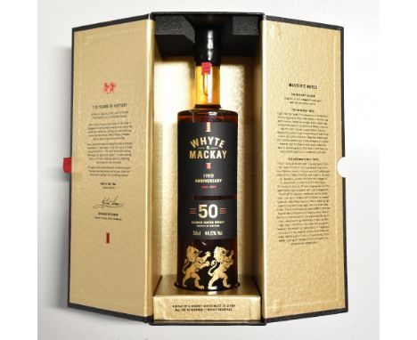 WHISKY; a rare Whyte &amp; Mackay 175th Anniversary (1844-2019) Aged 50 Years Limited Edition of 1750 Blended Scotch Whisky, 