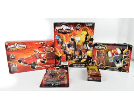POWER RANGERS; twenty boxed Bandai Mystic Force, Ninja Storm and Jungle Fury figures and models comprising 10477 Buggy, 25052