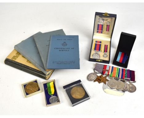 The WWII and Malaya Distinguished Flying Medal group and extensive archive of 1522919 Flight Sergeant and Master Navigator Er