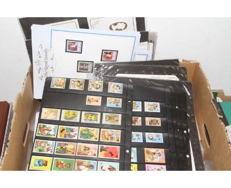 A collection of stamps and first day covers 