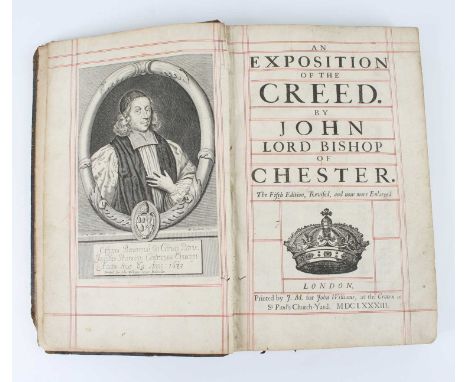 Pearson, John: An Exposition of the Creed by John Lord Bishop of Chester. The Fifth Edition, Printed for John Williams, Londo